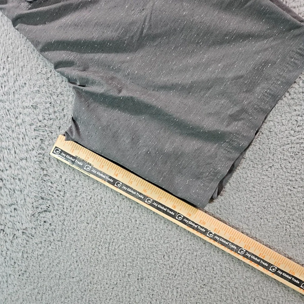 Toad & Co Shorts Men 32 x 10 Flat Front Textured Gray‎